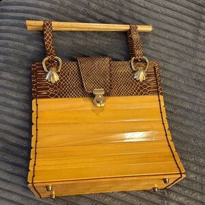 Wooden Purse (tall)
